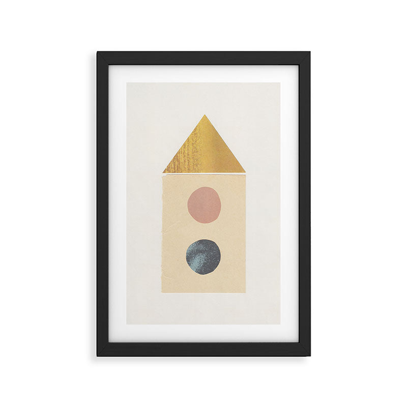 Paper City #2 Framed Art Print Gallery Image 2