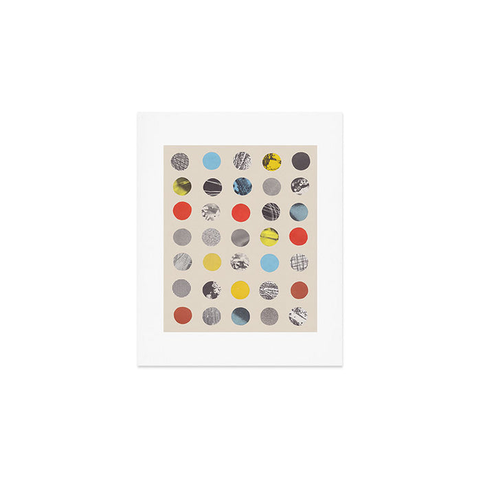 Paper Pattern / Circles Art Print Gallery Image 1