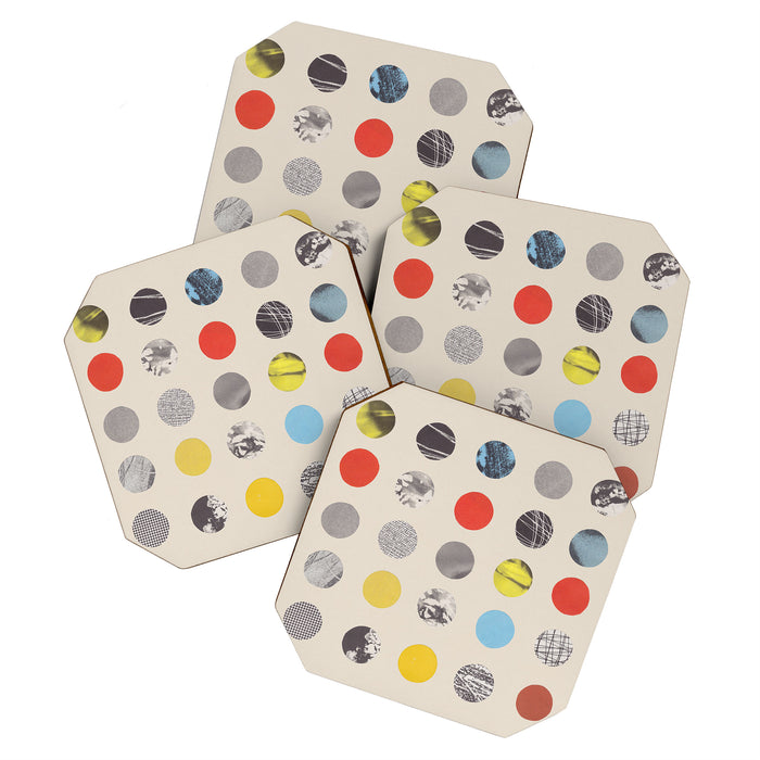Paper Pattern / Circles Coaster Gallery Image 1