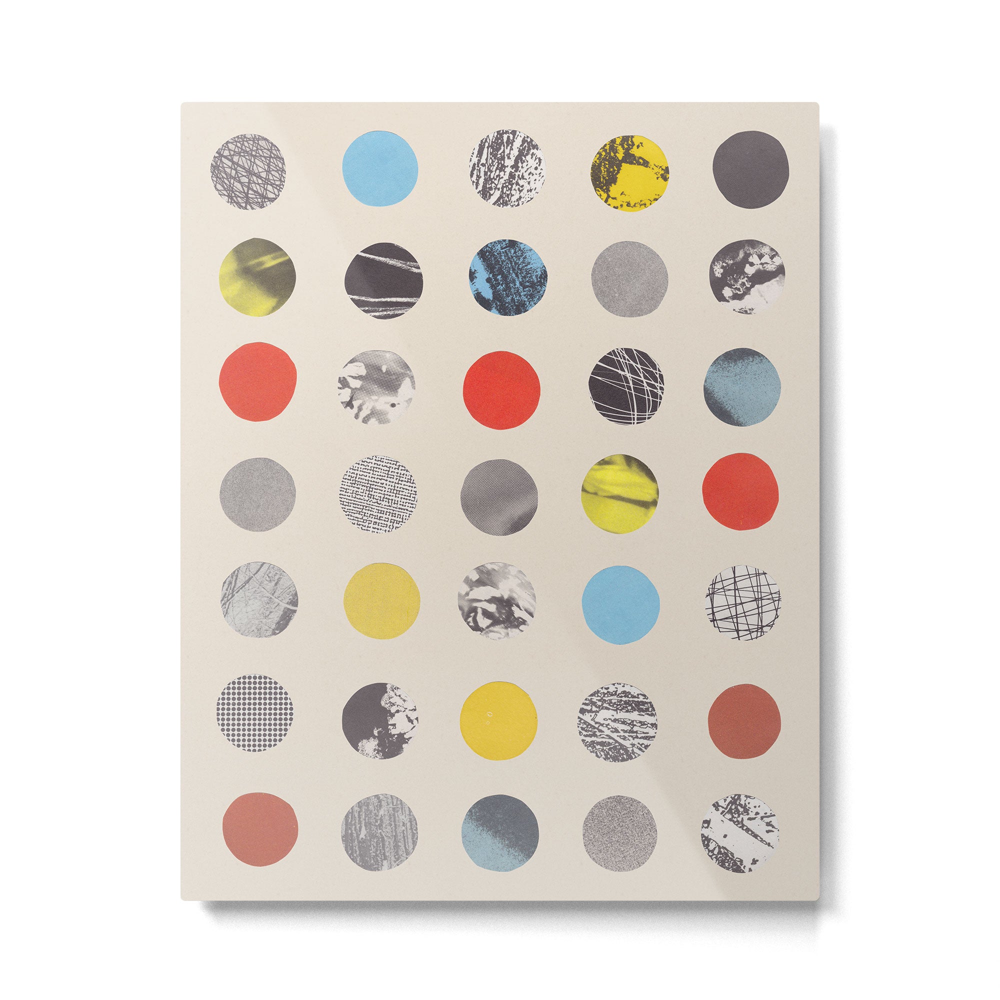 Paper Pattern / Circles Metal Print Gallery Image 6