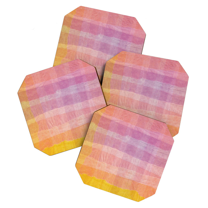 Paper Plaid Coaster Gallery Image 1