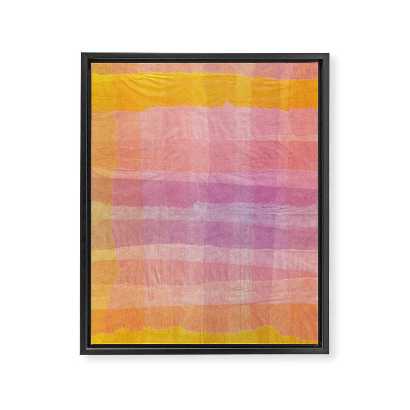 Paper Plaid Framed Canvas Print Gallery Image 6
