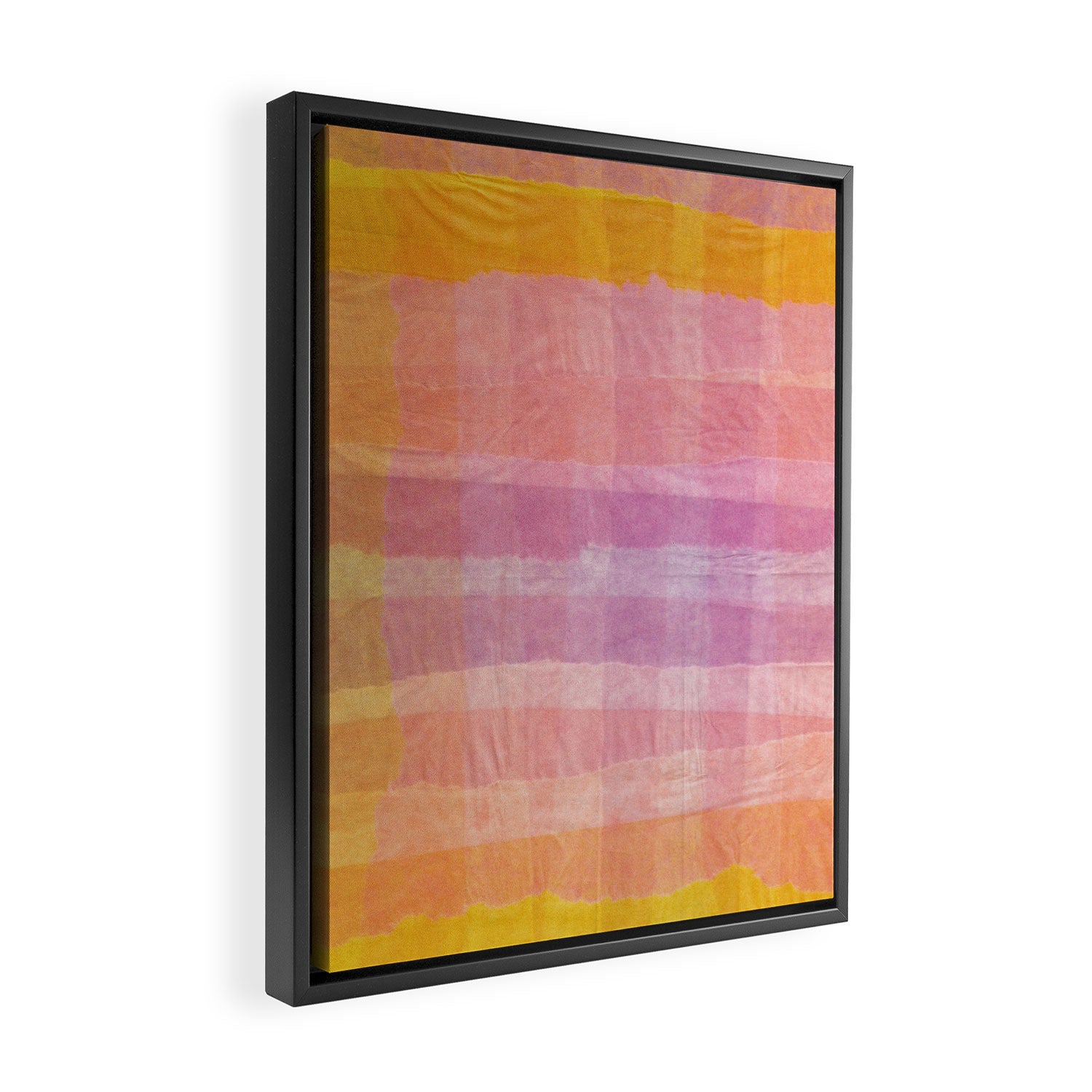 Paper Plaid Framed Canvas Print Gallery Image 2