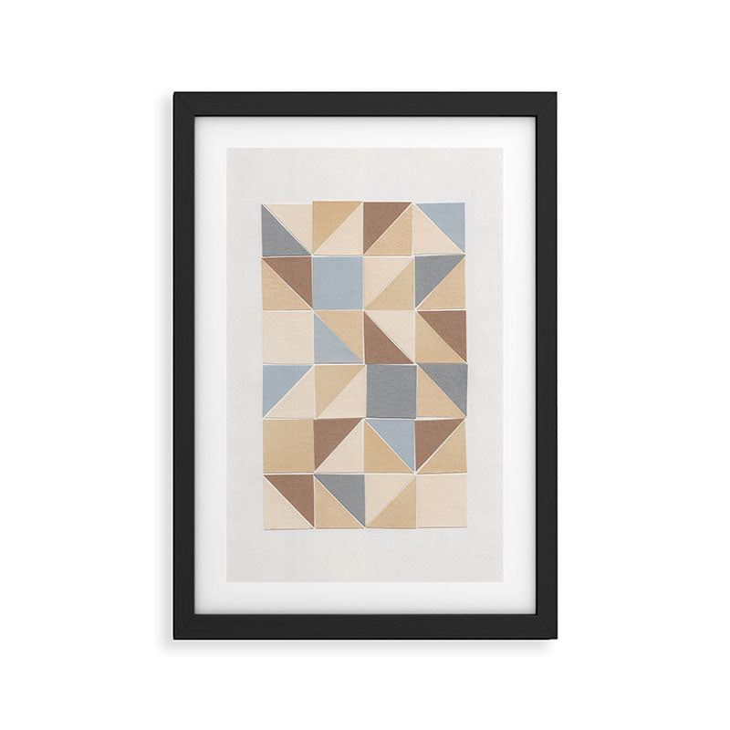 Paper Quilt Framed Art Print Gallery Image 2