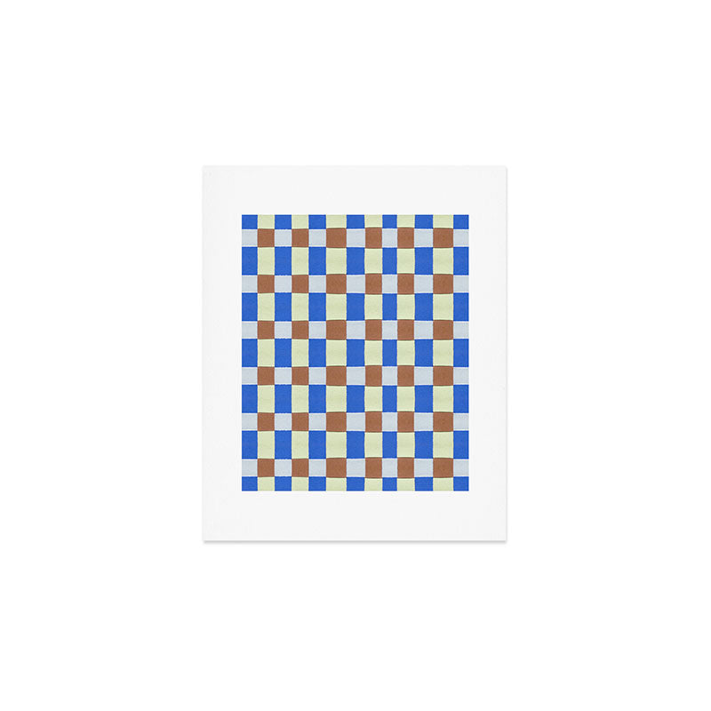 Paper Weaving Pattern #1 Art Print Gallery Image 1