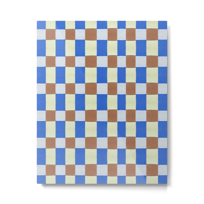 Paper Weaving Pattern #1 Metal Print Gallery Image 1
