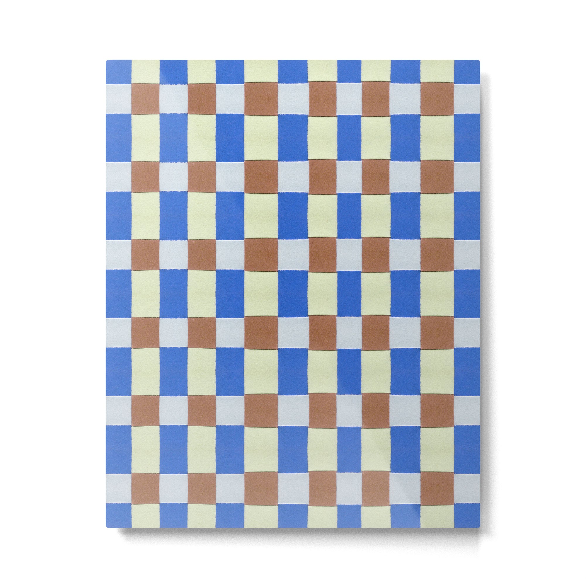 Paper Weaving Pattern #1 Metal Print Gallery Image 4