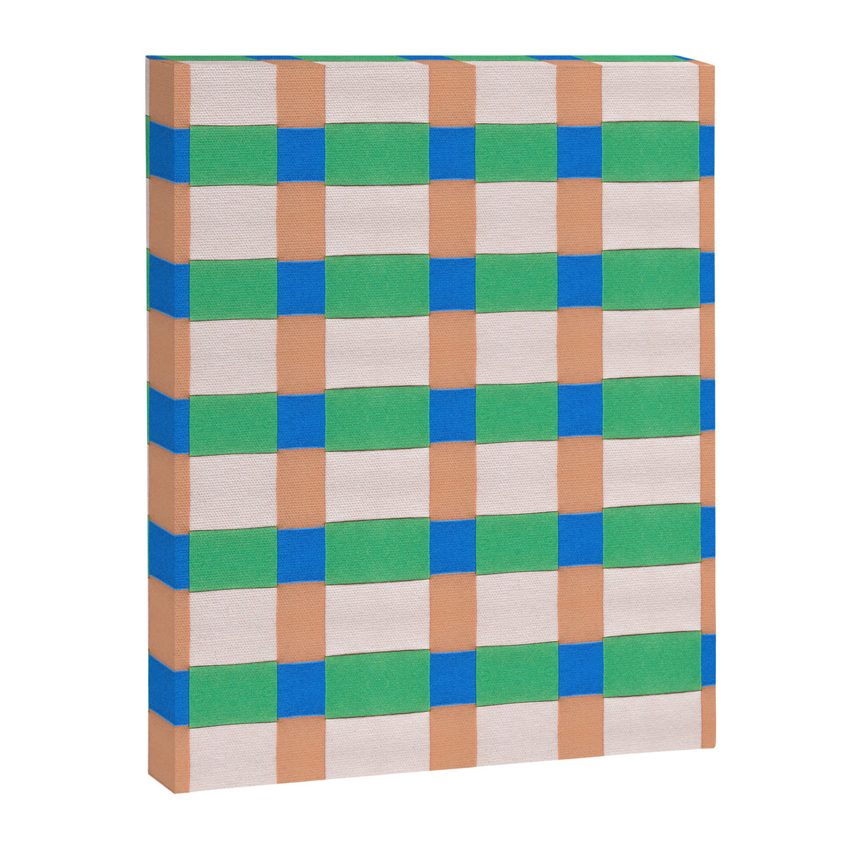 Paper Weaving Pattern #3 Canvas Print Gallery Image 6