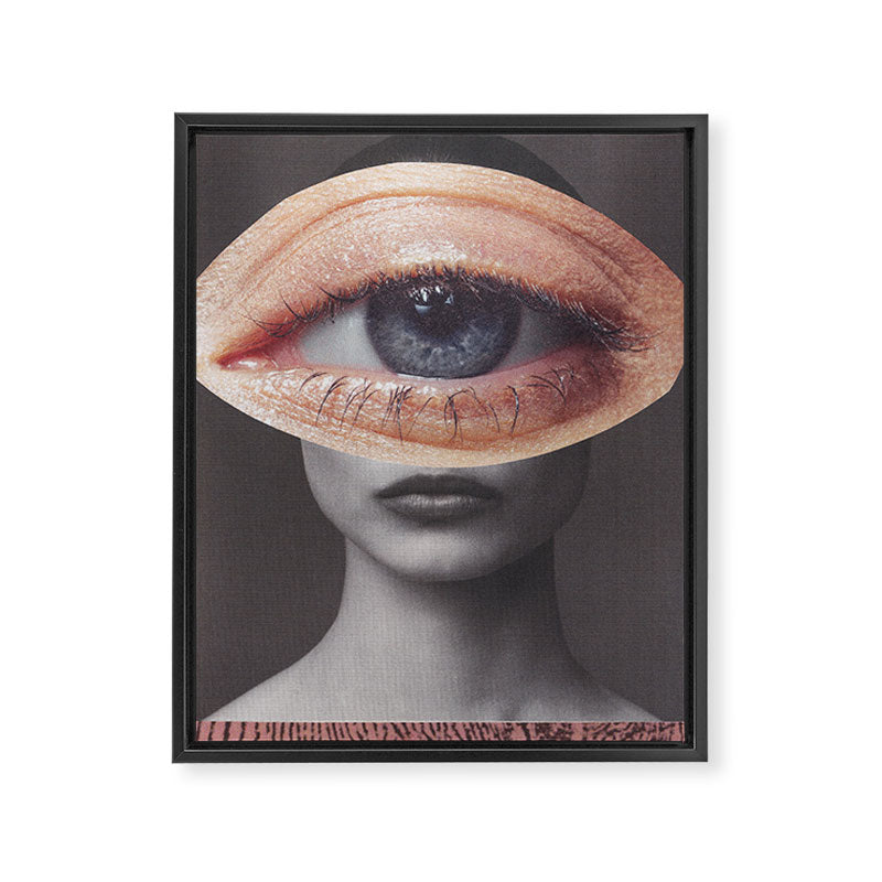 Passport Photo Framed Canvas Print Gallery Image 6
