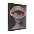 Passport Photo Framed Canvas Print Gallery Image 2