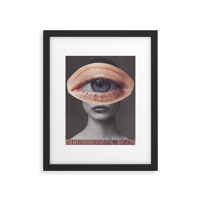 Passport Photo Framed Art Print Gallery Image 1