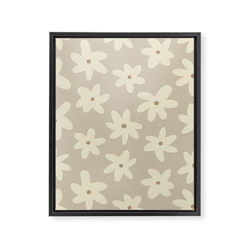 Pastel Daisies Framed Canvas Print Gallery Image 8