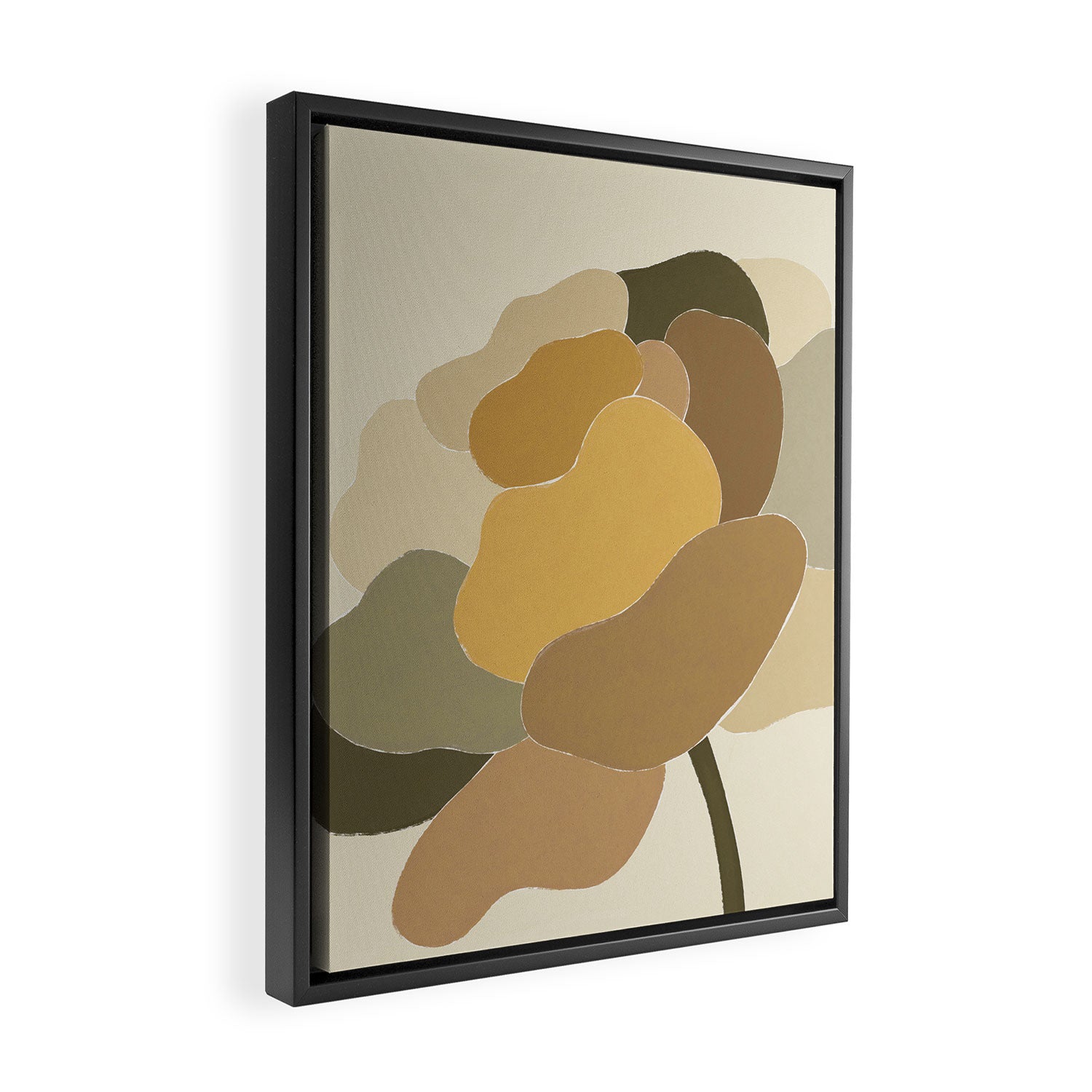 Pastel Peony Framed Canvas Print Gallery Image 2