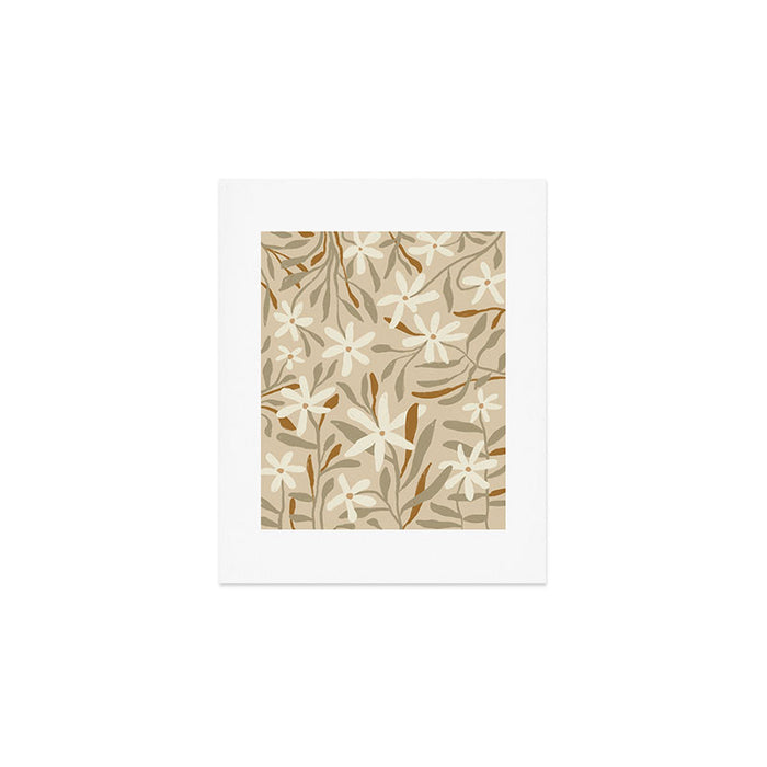 Pastel Wildflowers Art Print Gallery Image 1