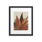 Patterned Plant Framed Art Print Gallery Image 5