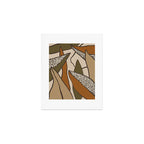 Patterned Tropical Leaves #2 Art Print Gallery Image 1