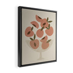 Peach Bowl Framed Canvas Print Gallery Image 2
