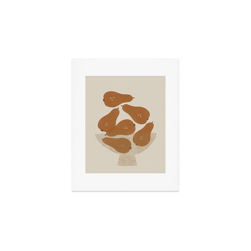 Pear Bowl Art Print Gallery Image 1