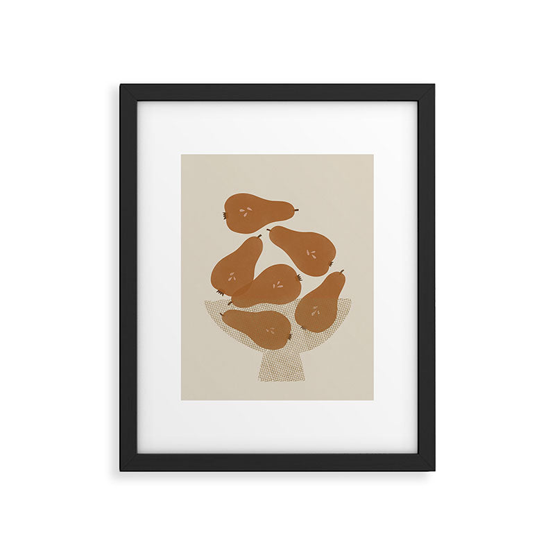 Pear Bowl Framed Art Print Gallery Image 6