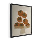 Persimmon Bowl Framed Canvas Print Gallery Image 2
