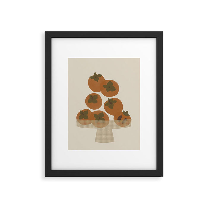 Persimmon Bowl Framed Art Print Gallery Image 1