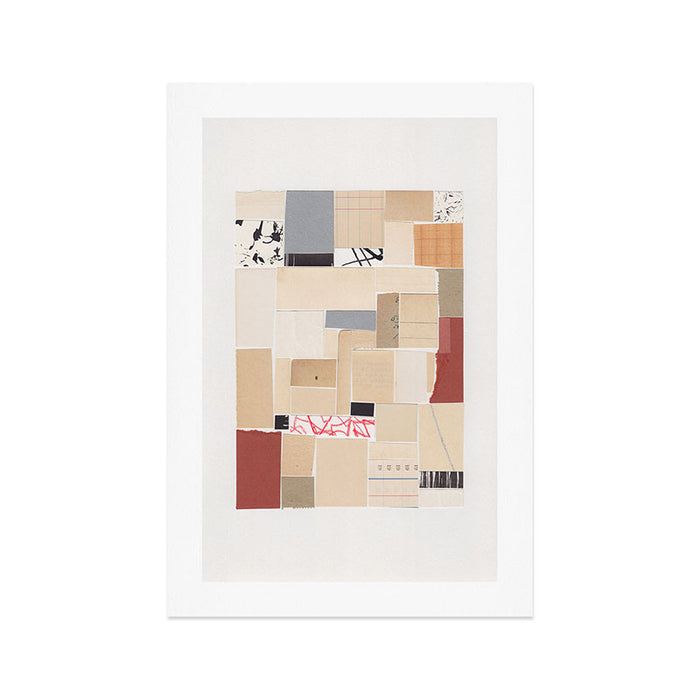 Plan B / Mixed Media Collage Art Print Gallery Image 1