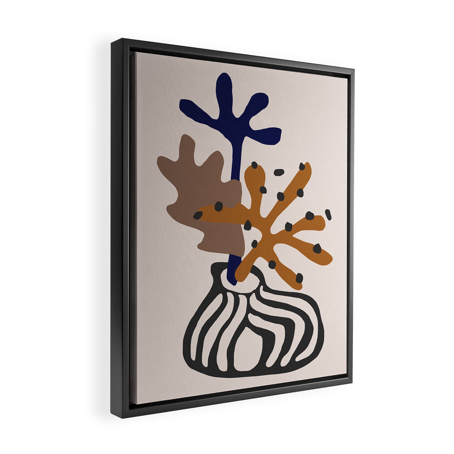 Plant Composition Framed Canvas Print Gallery Image 2