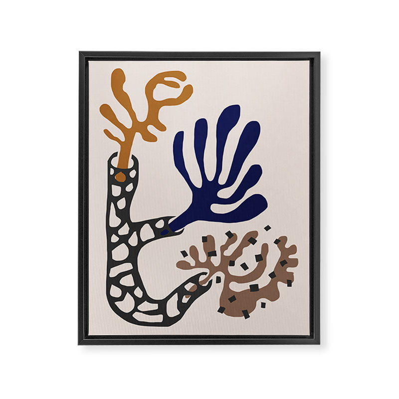 Plant Composition II Framed Canvas Print Gallery Image 6