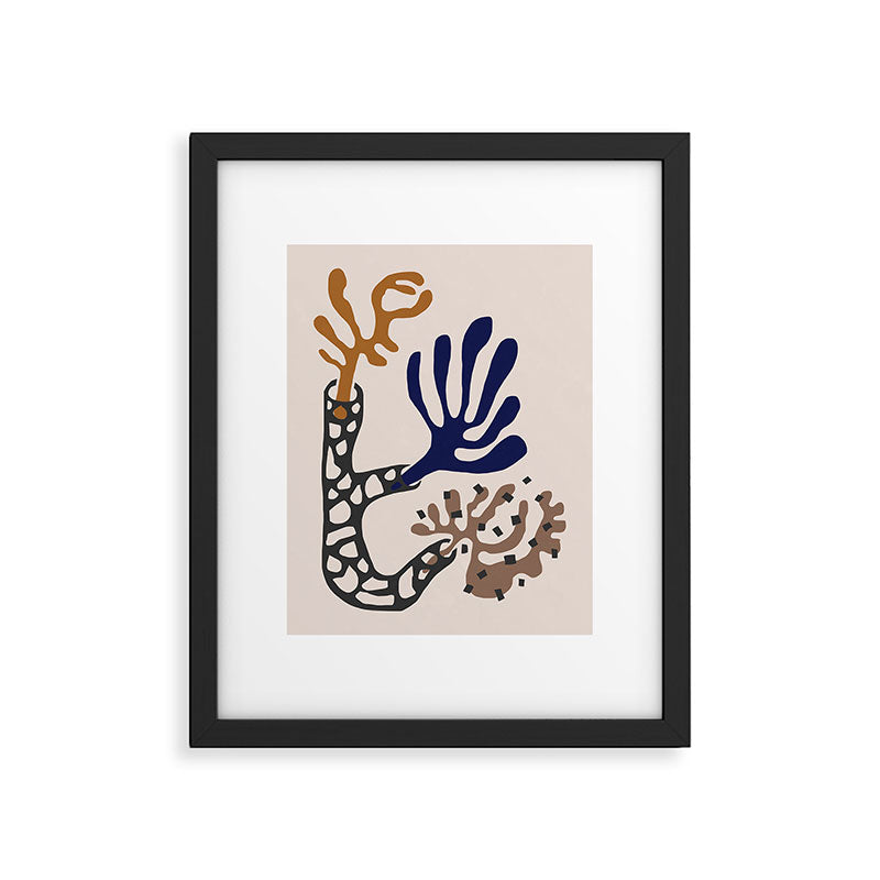 Plant Composition II Framed Art Print