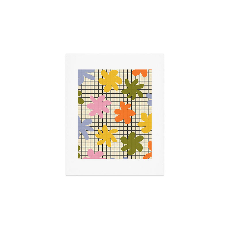 Playful Flowers #1 Art Print Gallery Image 1
