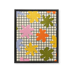Playful Flowers #1 Framed Canvas Print Gallery Image 8