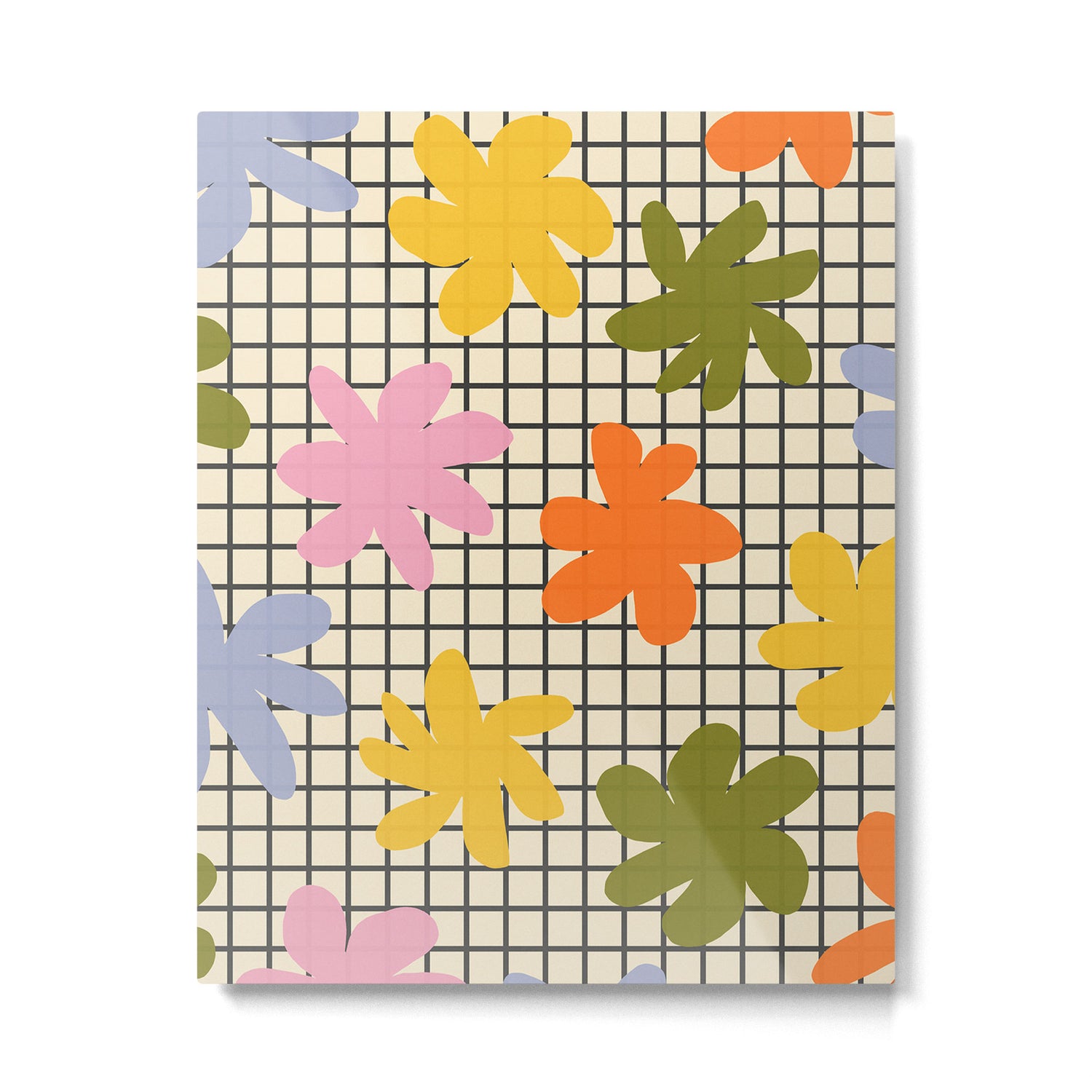 Playful Flowers #1 Metal Print Gallery Image 6
