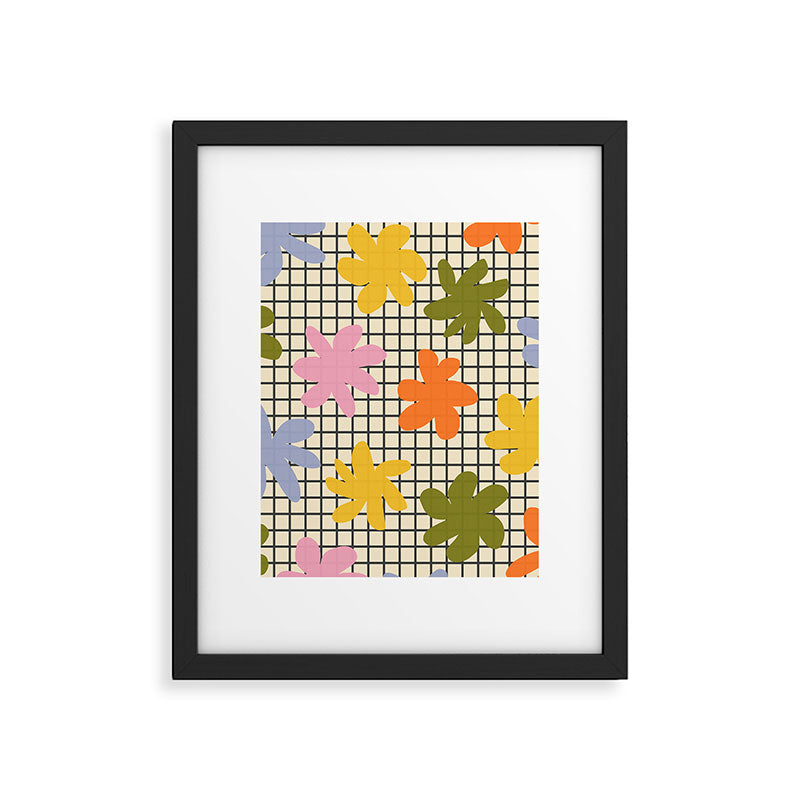 Playful Flowers #1 Framed Art Print Gallery Image 6