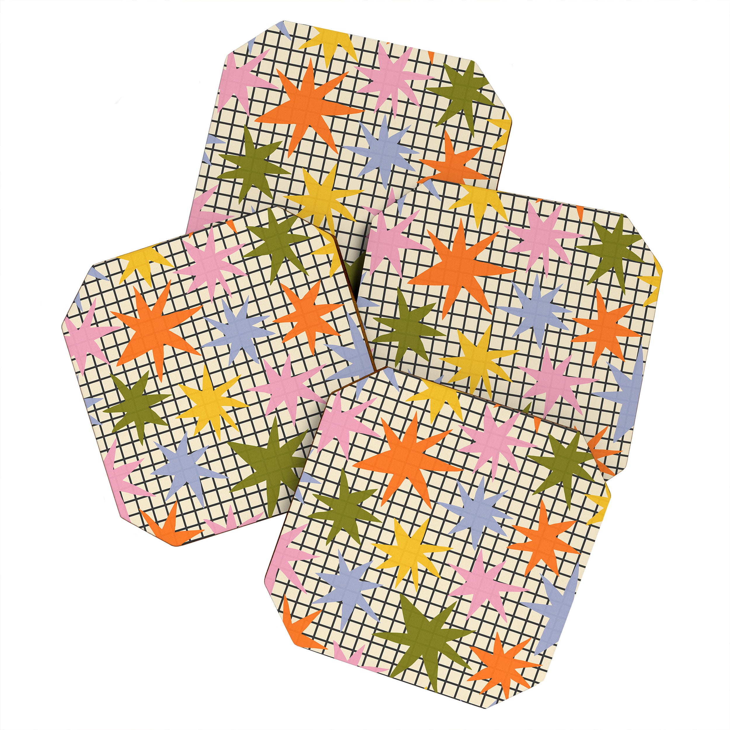 Playful Stars #1 Coaster Gallery Image 1