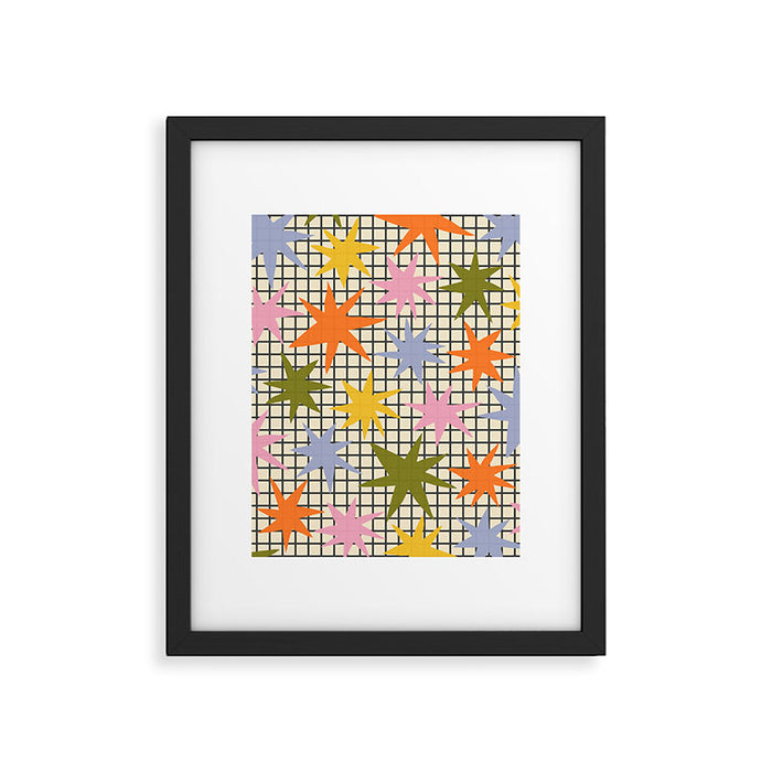 Playful Stars #1 Framed Art Print Gallery Image 1