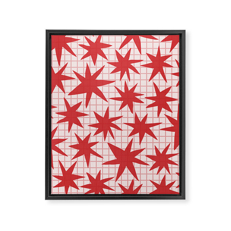Playful Stars #2 Framed Canvas Print Gallery Image 8