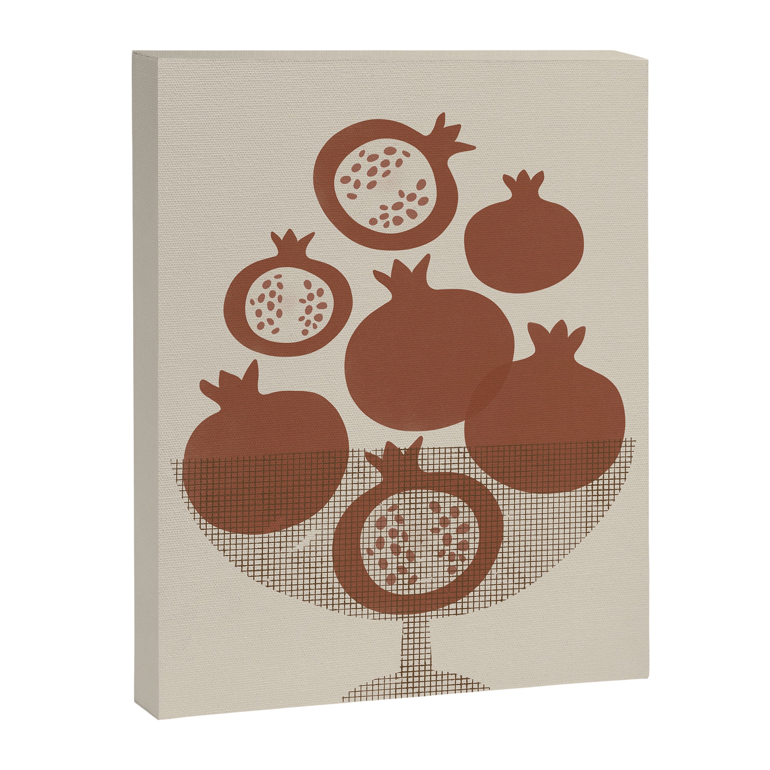 Pomegranate Bowl Canvas Print Gallery Image 8