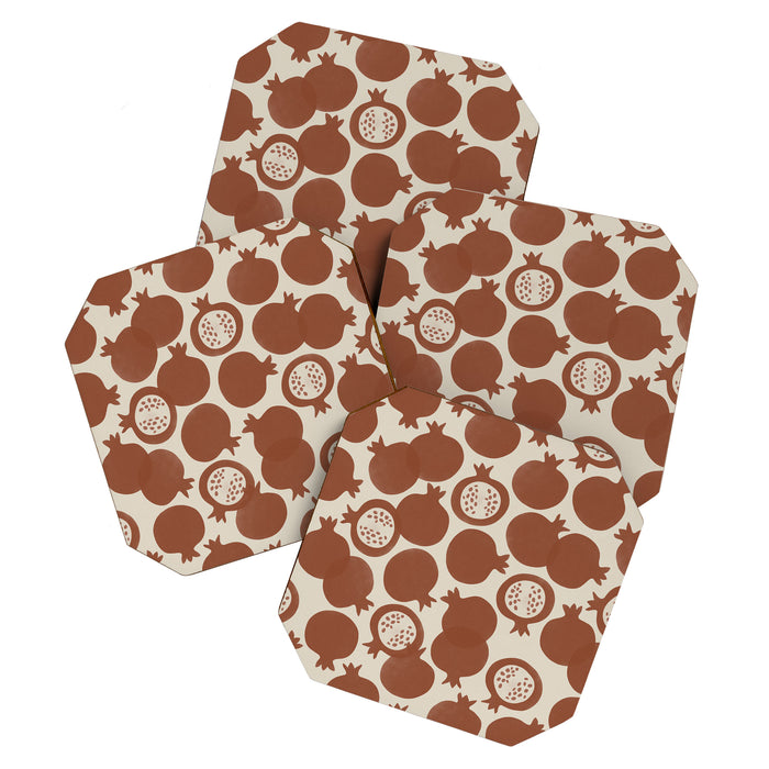 Pomegranate Bowl Coaster Gallery Image 1