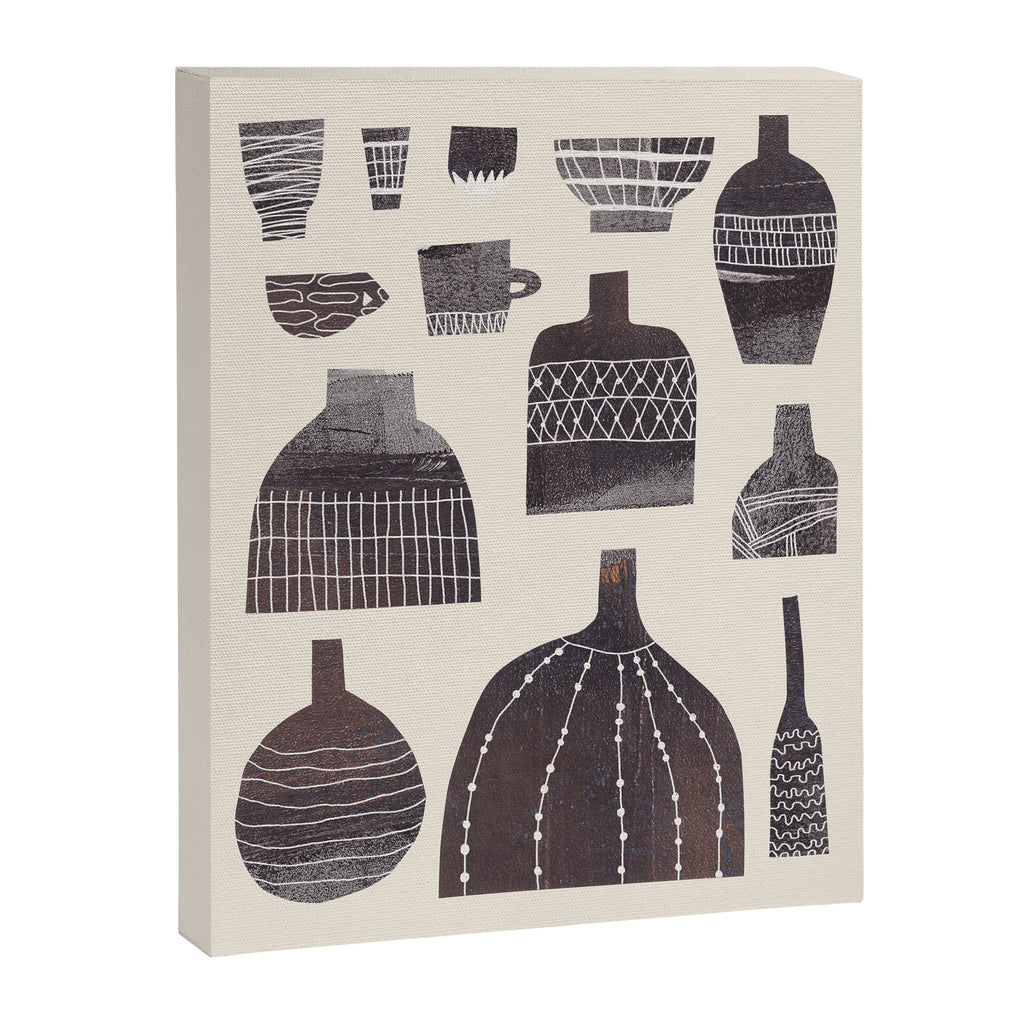 Pottery and Patterns #2 Canvas Print Gallery Image 6