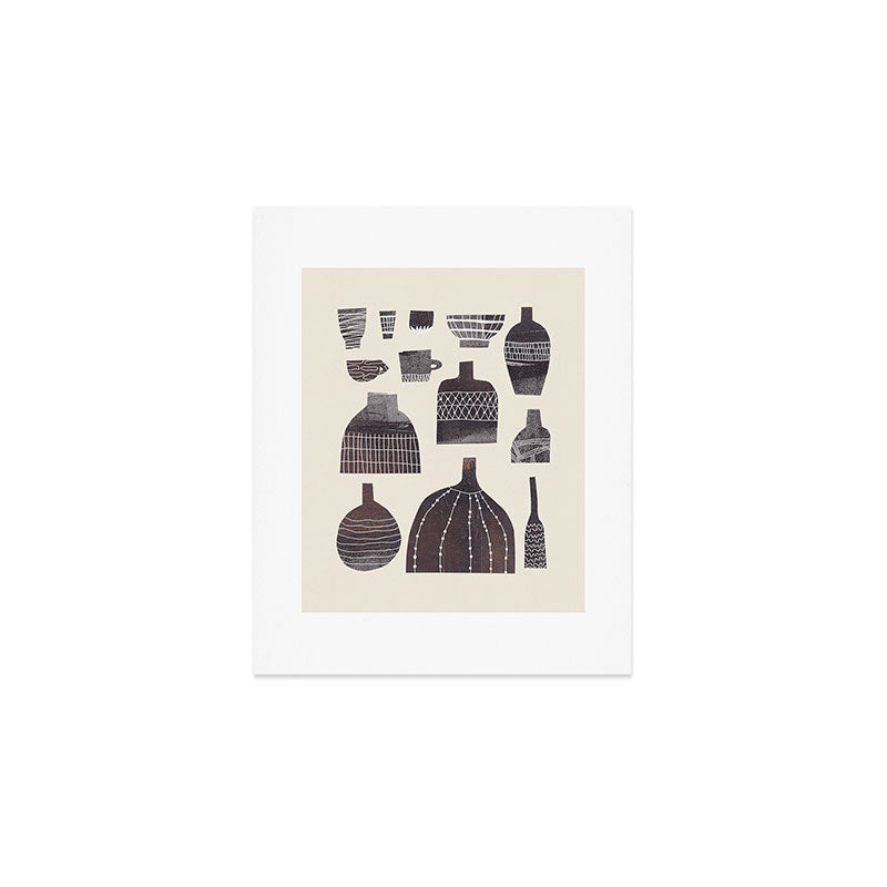 Pottery and Patterns #2 Art Print Gallery Image 1