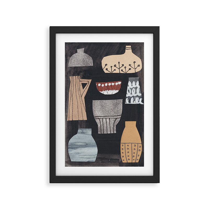 Pottery Collection Framed Art Print Gallery Image 2