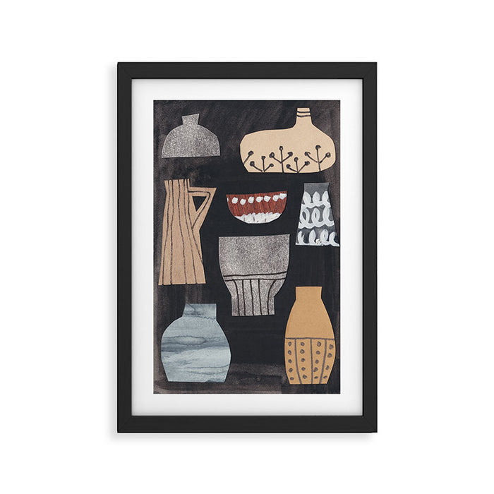 Pottery Collection Framed Art Print Gallery Image 1