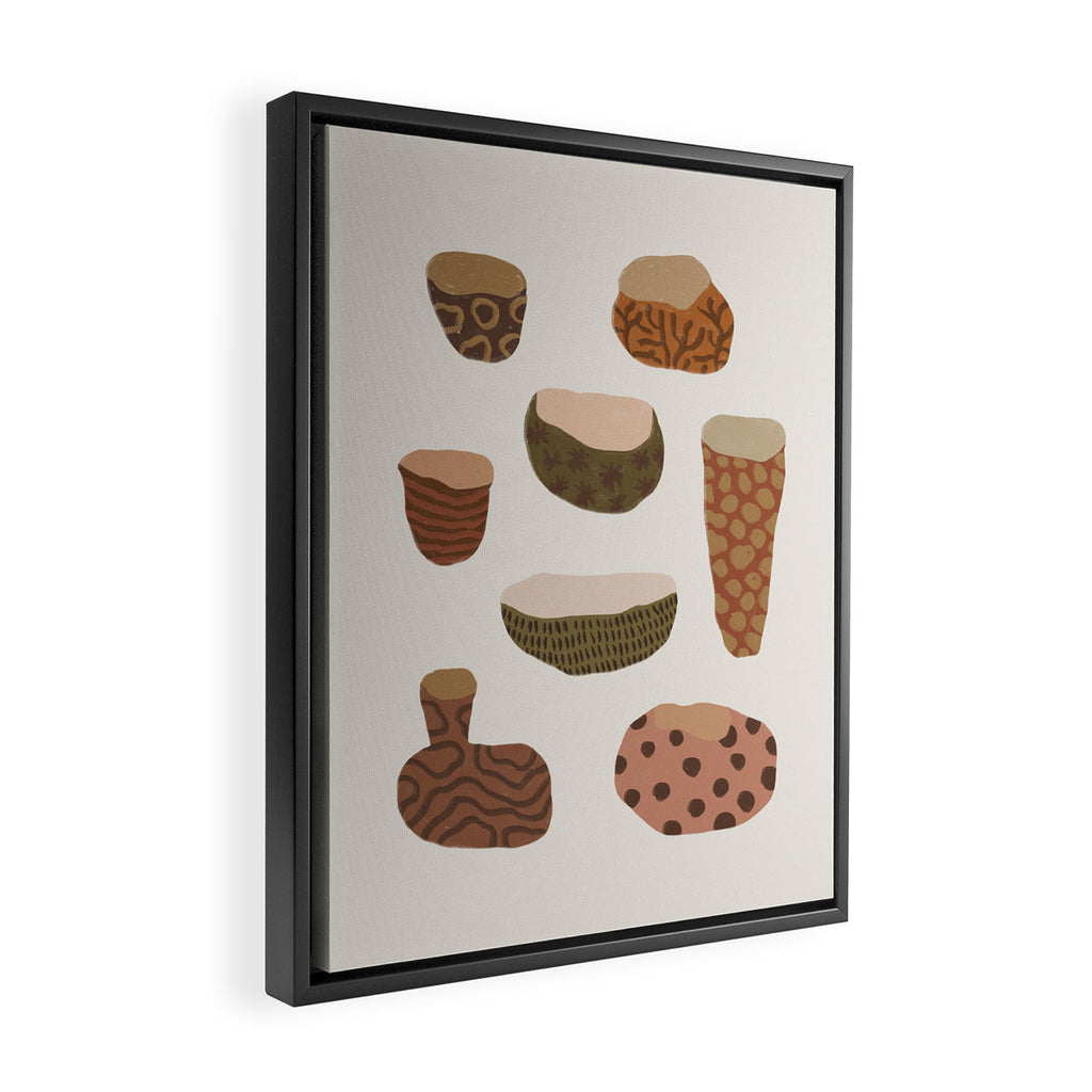 Pottery Framed Canvas Print Gallery Image 2