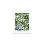 Pure Strokes #3 / Green & Blue Art Print Gallery Image 1