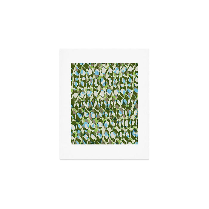 Pure Strokes #3 / Green & Blue Art Print Gallery Image 1