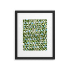 Pure Strokes #3 / Green & Blue Framed Art Print Gallery Image 5