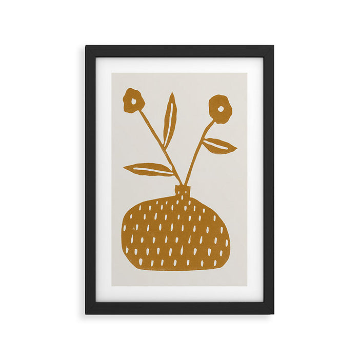 Quiet Duo Framed Art Print Gallery Image 1