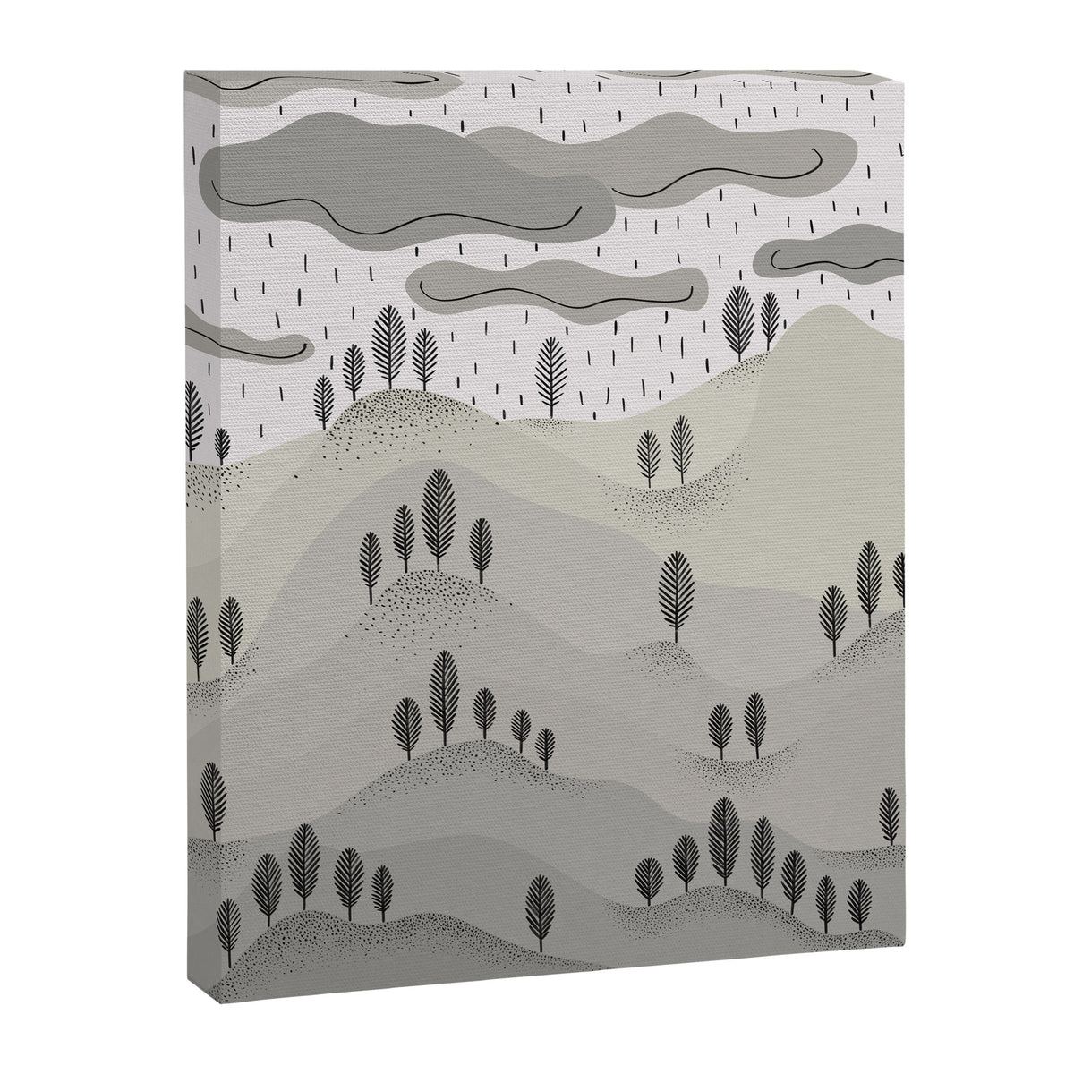 Rainy Day Canvas Print Gallery Image 6