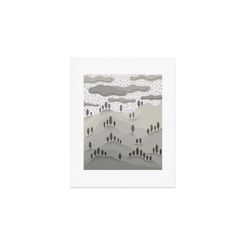 Rainy Day Art Print Gallery Image 1