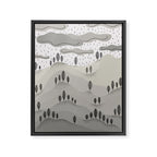 Rainy Day Framed Canvas Print Gallery Image 6